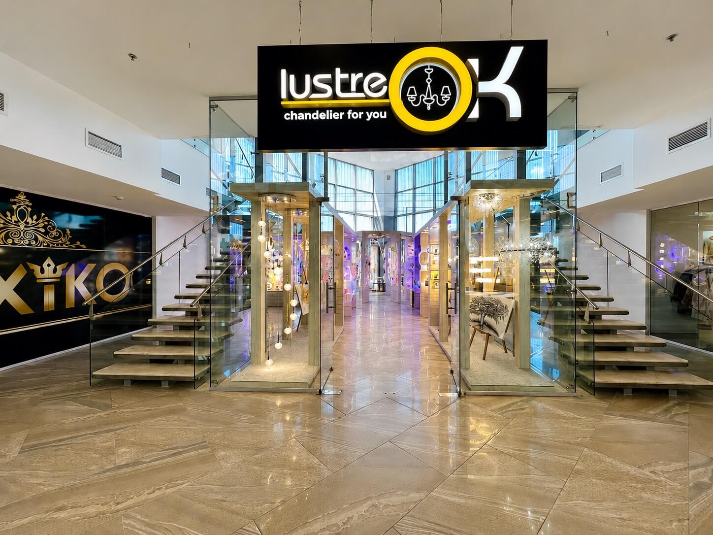 Магазин Lustre-OK у ТРК Appolo Дніпро 100 м&sup2; до руйнування
