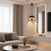 Сучасний LED-підвіс Чорний/Золото 7 Вт (QY-H1206 B+SG)