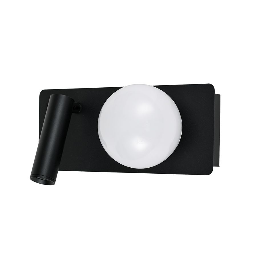 Сучасне LED-бра для читання з вимикачем на корпусі 774W2501A RT BK
