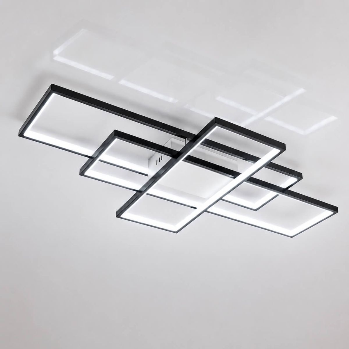 Світлодіодна LED люстра до 25м² сучасний дизайн 110W з пульт SVEN 3S