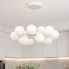 Підвісна люстра на 25 плафонів G9 (Cloud Sphere White" D123/25WH)
