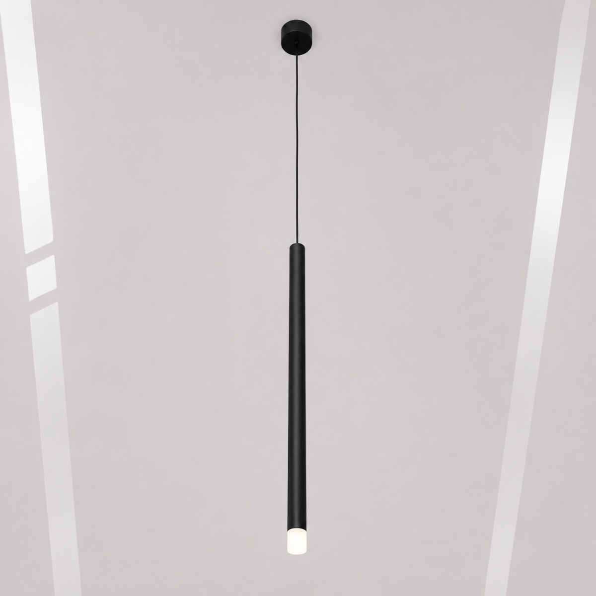 Сучасний LED-підвіс чорний циліндр 3 Вт (PX-1A/400)