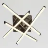 Світлодіодна Led люстра до 16м²  чорного кольору (Quadro Tech W183/4BK)