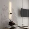 Довге настінне LED бра 786W8002 (1200) BK