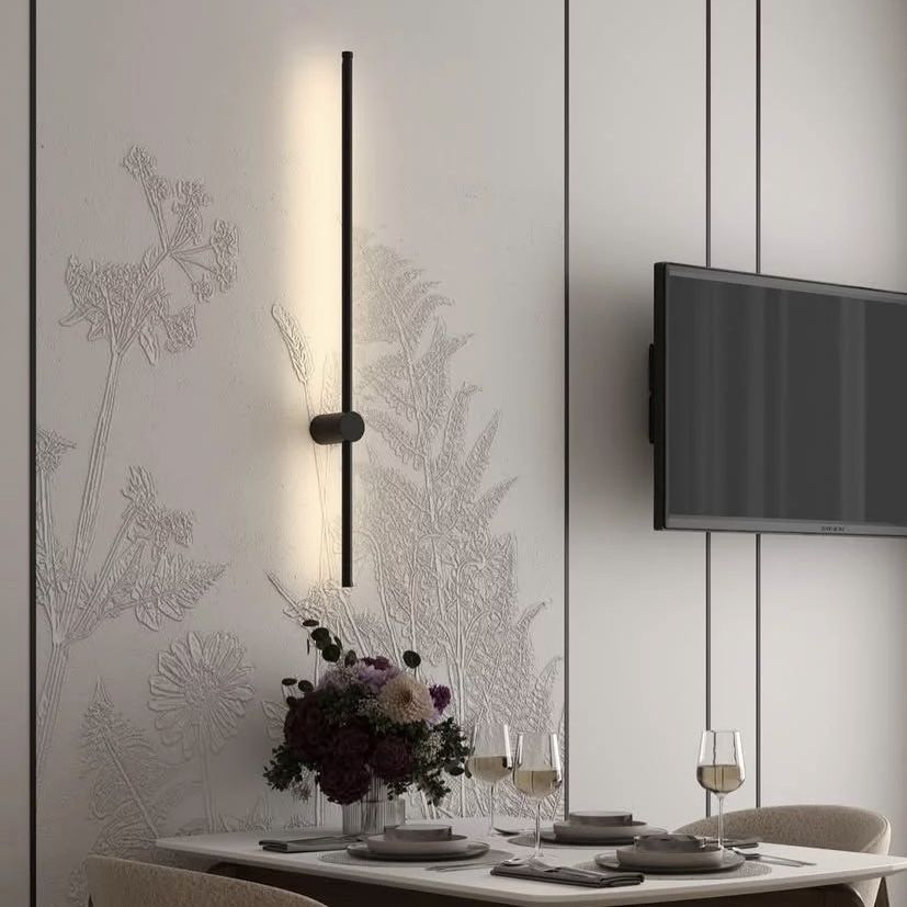 Довге настінне LED бра 786W8002 (1200) BK