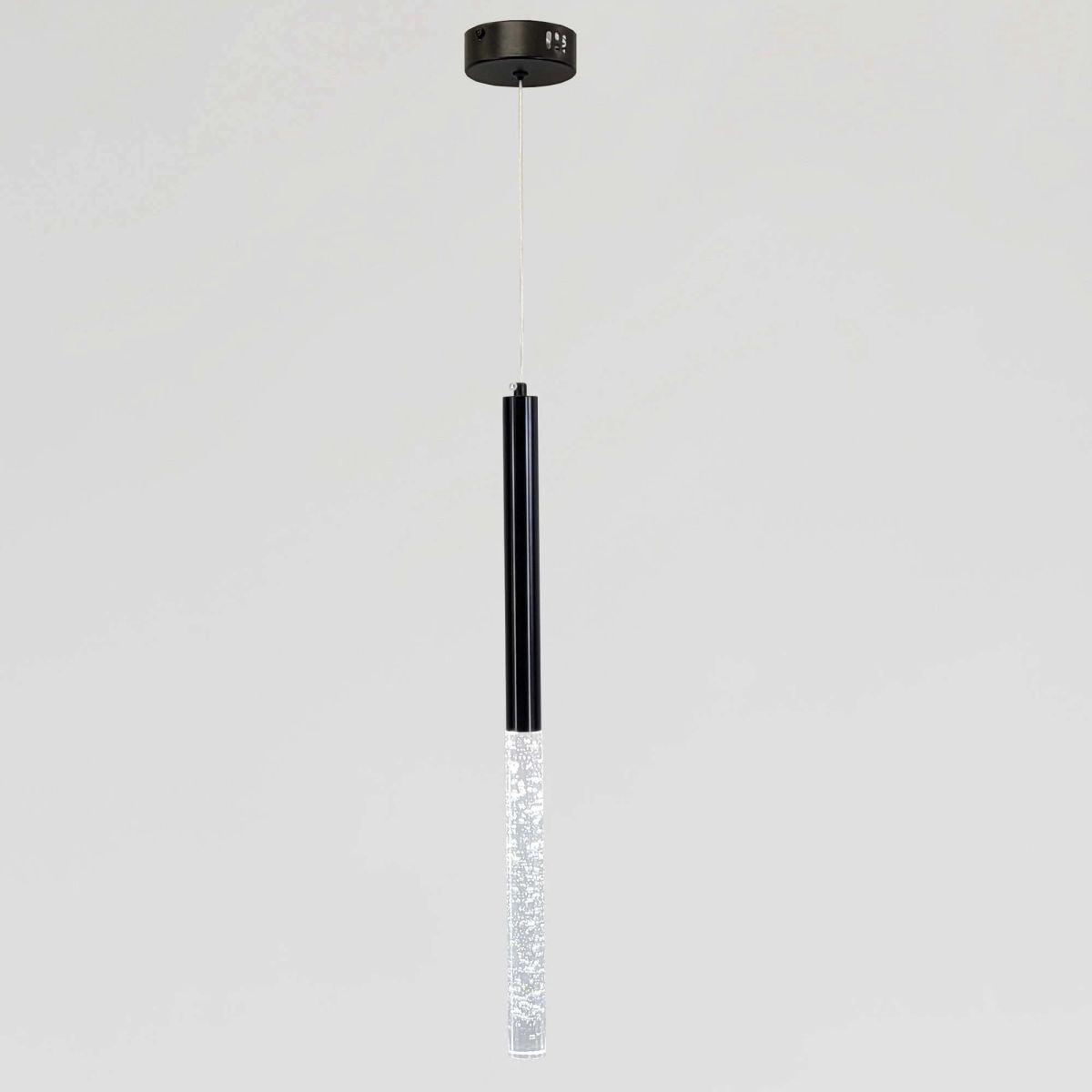 Світлодіодний підвісний Led світильник колір Чорний, 3W Crystal Drop