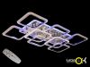 Яскрава світлодіодна LED люстра для будь-якого інтер'єру до 25 м² 190W A8060/6+2HR LED 3color