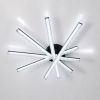 Стельова LED люстра до 20м² з пультом 120W Crystal Rays Black (SY-16088/5A2 BK)