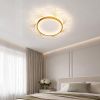 Світлодіодна Led люстра біла зі золотом з акриловим розсіювачем Floral Petal Smart (7871040)