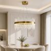 Люстра підвісна в стилі Art Deco 50 см, колір Золото, скляний орган «Organo Dorato» (839-500)