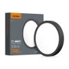 Круглий накладний LED-світильник 18W 5000K Чорного кольору VL-DLRS-185B) VIDEX
