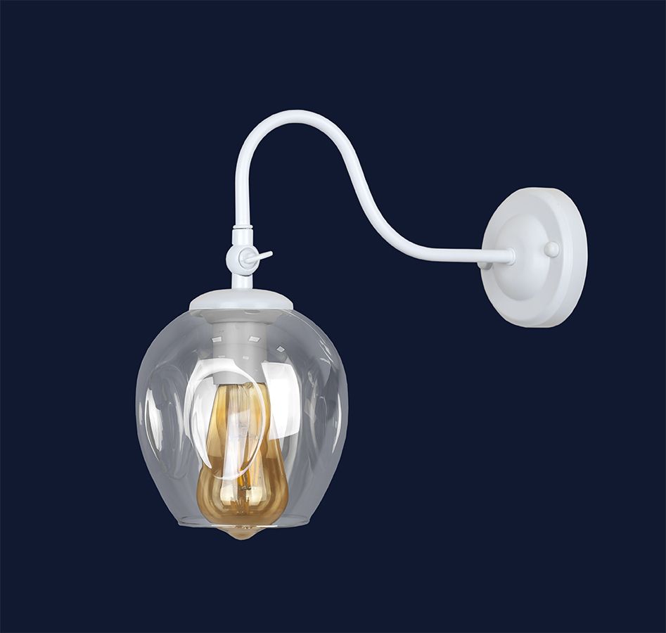 Бра 756WPR0231F3-1 WH+CL