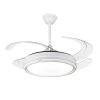 Світлодіодна LED люстра з вентилятором 80W (40W+40W), пультом керування (7943070/48 WH)