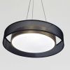 Золотиста LED люстра 42W з регулюванням режимів (2003/X4)