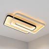 LED люстра 100 Вт з пультом та пам'яттю до 20 м² — DOMINO-P прямокутник (220575)