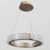 Сучасна LED-люстра-кільце (Рожеве золото матове, 40 см) MB240118/40RGD