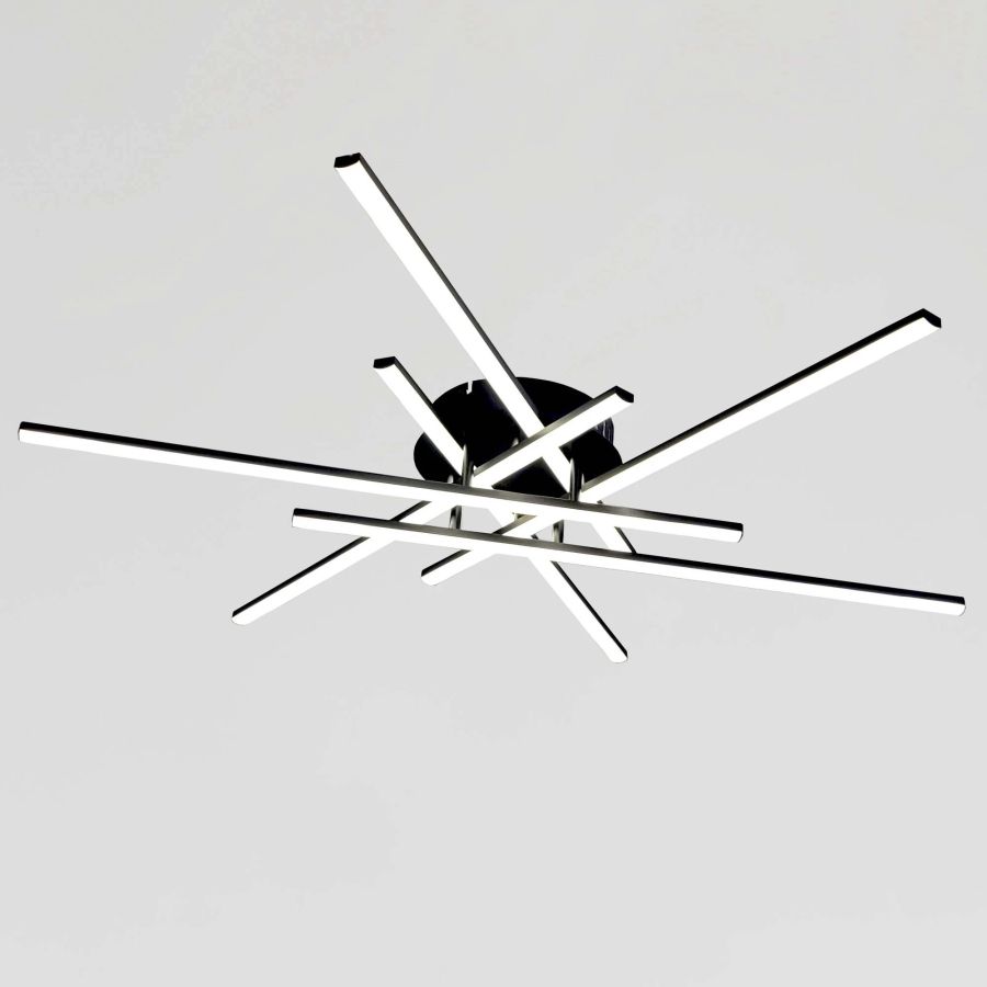 Сучасна Led люстра до 15 м² (MX240511/6BK)