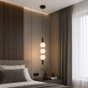 Світлодіодний підвісний Led світильник, колір Чорний, 6W Pearl Cascade Black (786PHD09-3 BK)