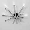 Стельова LED люстра до 20м² з пультом 120W Crystal Rays Black (SY-16088/5A2 BK)