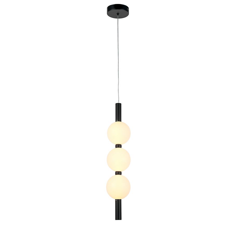 Світлодіодний підвісний Led світильник, колір Чорний, 6W Pearl Cascade Black (786PHD09-3 BK)