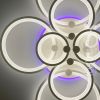 Люстра Led світлодіодна на велику до 30 м² кімнату з пультом керування (1120/8 Wh)