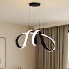Підвісна Led люстра Infinity Line Black 150W довжина 78 см чорний корпус (B11BK)