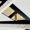 Сучасна світлодіодна LED люстра до 16м² чорне золото (MX3076/4BK)