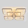 Потужна LED люстра з пультом 145 Вт, освітлення для 20-25 м²