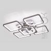 Led люстра 180 Вт квадратна з пультом до 25 м² (1115/4+1 HR)