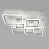 Led люстра у білому корпусі до 25 м²  форма ромби 150Wt (1140/6WT)
