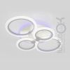 Led люстра 96Вт з регулюванням яскравості та пультом до 18 м² (1126/4 Wh RGB)