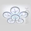 Світлодіодна LED люстра до 18 м²  з пультом  90 Вт (8135/5+1WH LED 3color)
