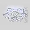 Світлодіодна LED люстра до 25 м² для вітальні з пультом 150W (8149/6+3WH)