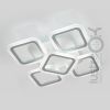 Сучасна світлодіодна LED люстра до 15 м² 65 Вт MX2400/4+1S WH