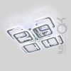 Led люстра на 25 м² квадратной формы с пультом управления (1143/4+4 HR)