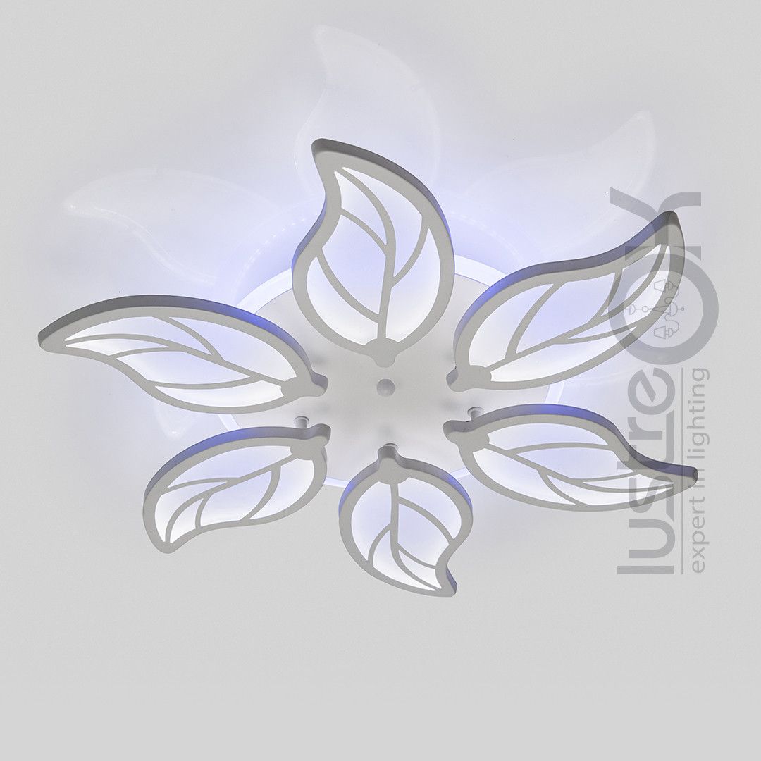 Люстра світлодіодна Led до 18 м² з пультом управління 105W (8028/6 LED dimmer)