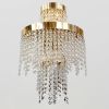 Кришталеве Led бра  у золотому кольорі (376/B WALL GD)