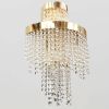 Кришталеве Led бра  у золотому кольорі (376/B WALL GD)
