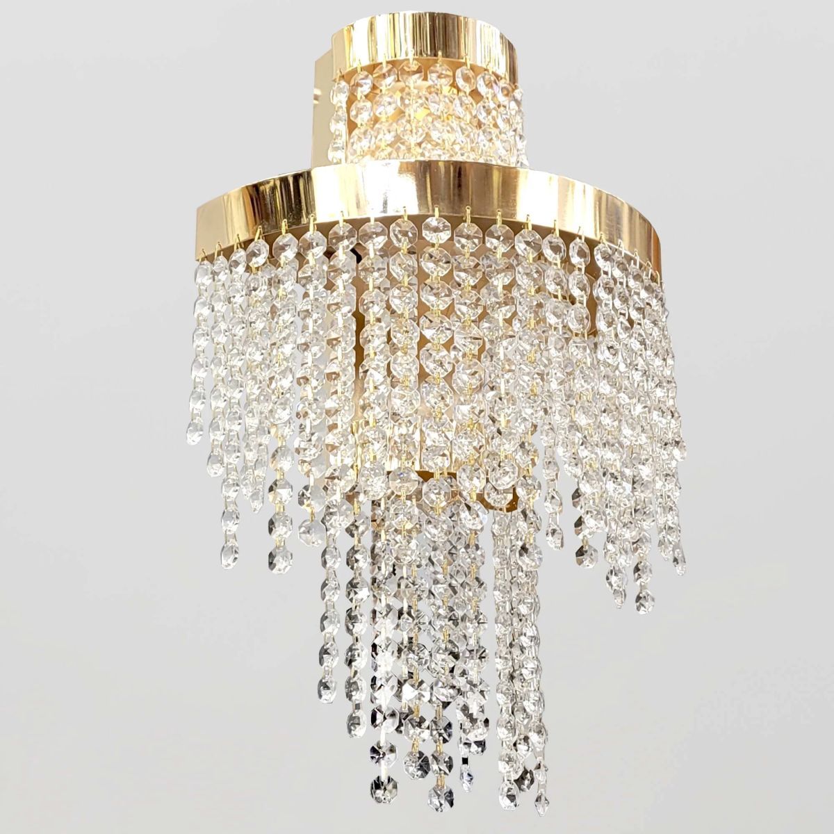 Кришталеве Led бра  у золотому кольорі (376/B WALL GD)