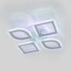 Люстра Led до 15 м² біла 72W з підсвічуванням (V 3207-2+2C WH)