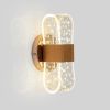 Дизайнерське настінне LED колір Золото 20W з ефектом фольги Gilded Aura (901GD)