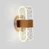 Дизайнерське настінне LED колір Золото 20W з ефектом фольги Gilded Aura (901GD)