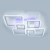 Led люстра у білому корпусі до 25 м²  форма ромби 150Wt (1140/6WT)