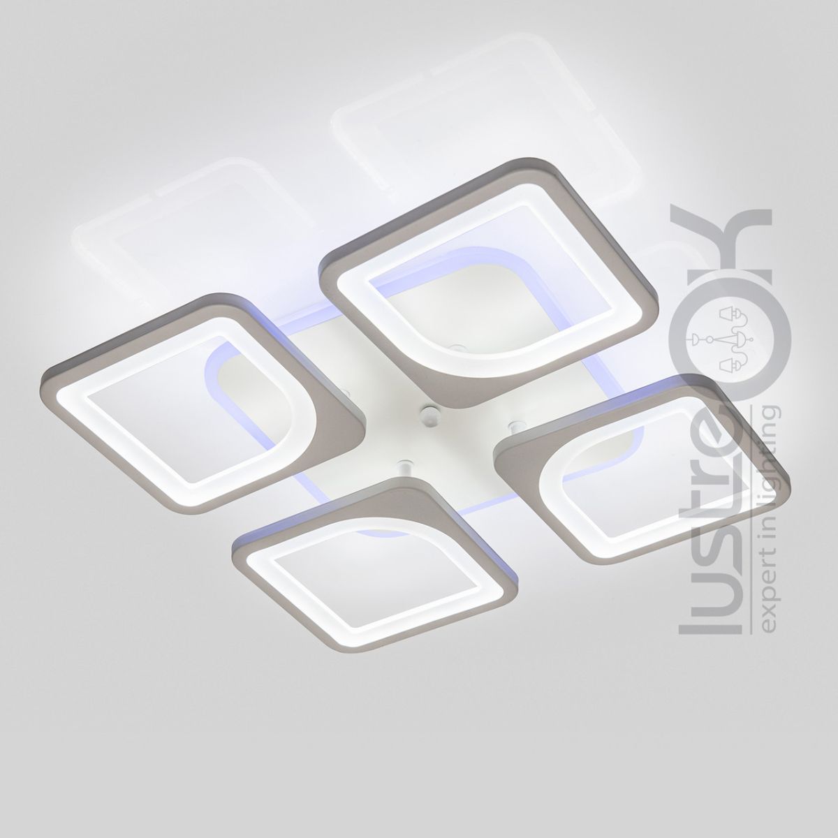 Люстра до 15 м² светодиодная Led 96 Вт с пультом управления до 1133/4 WH