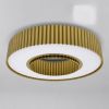 Сучасна Led люстра до 25м² у золотому корпусі 120 Wt Corruga  (9017-500 GD)