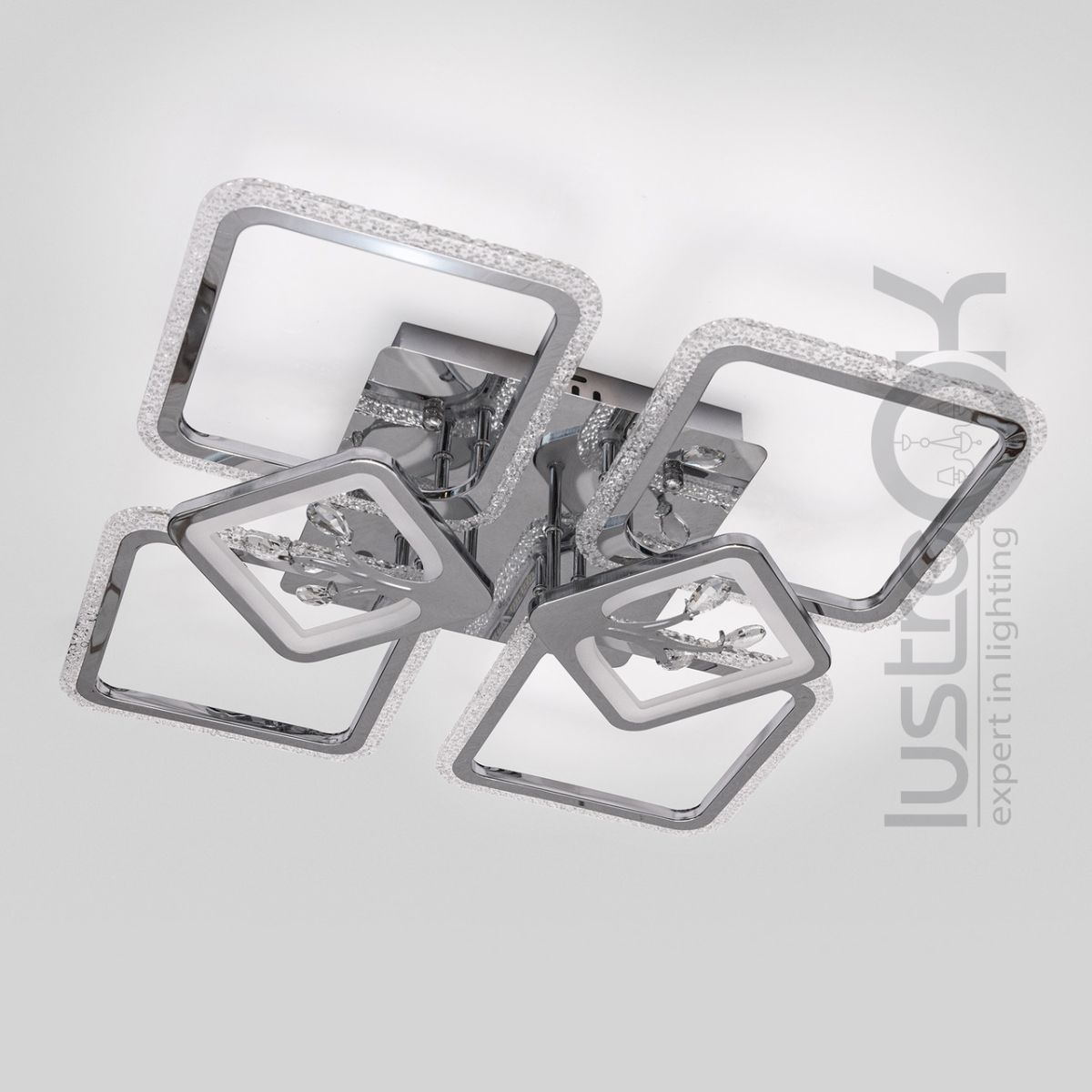 Люстра світлодіодна з пультом Люстра Led V K39205-4+2Q CR