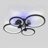 Люстра світлодіодна Led до 18 м² з пультом 110 Вт  (VK39556-2+2-TL WT)