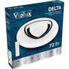 Smart-люстра світильник до 18 м² з пультом на 72W білий круглий Violux DELTA