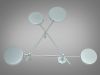 Дизайнерське світлодіодне Led бра Geometry Light