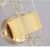 Дизайнерське настінне LED колір Золото 20W з ефектом фольги Gilded Aura (901GD)